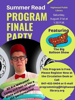 Summer Reading Finale Party 2019