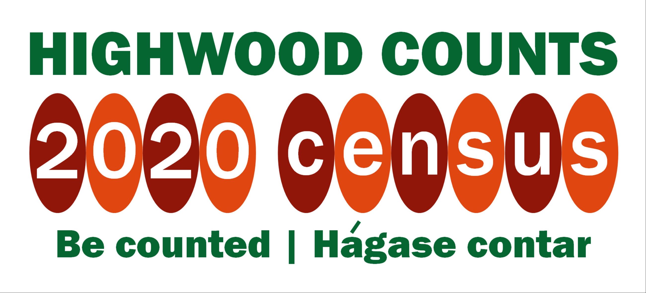 Highwood census 2020 logo