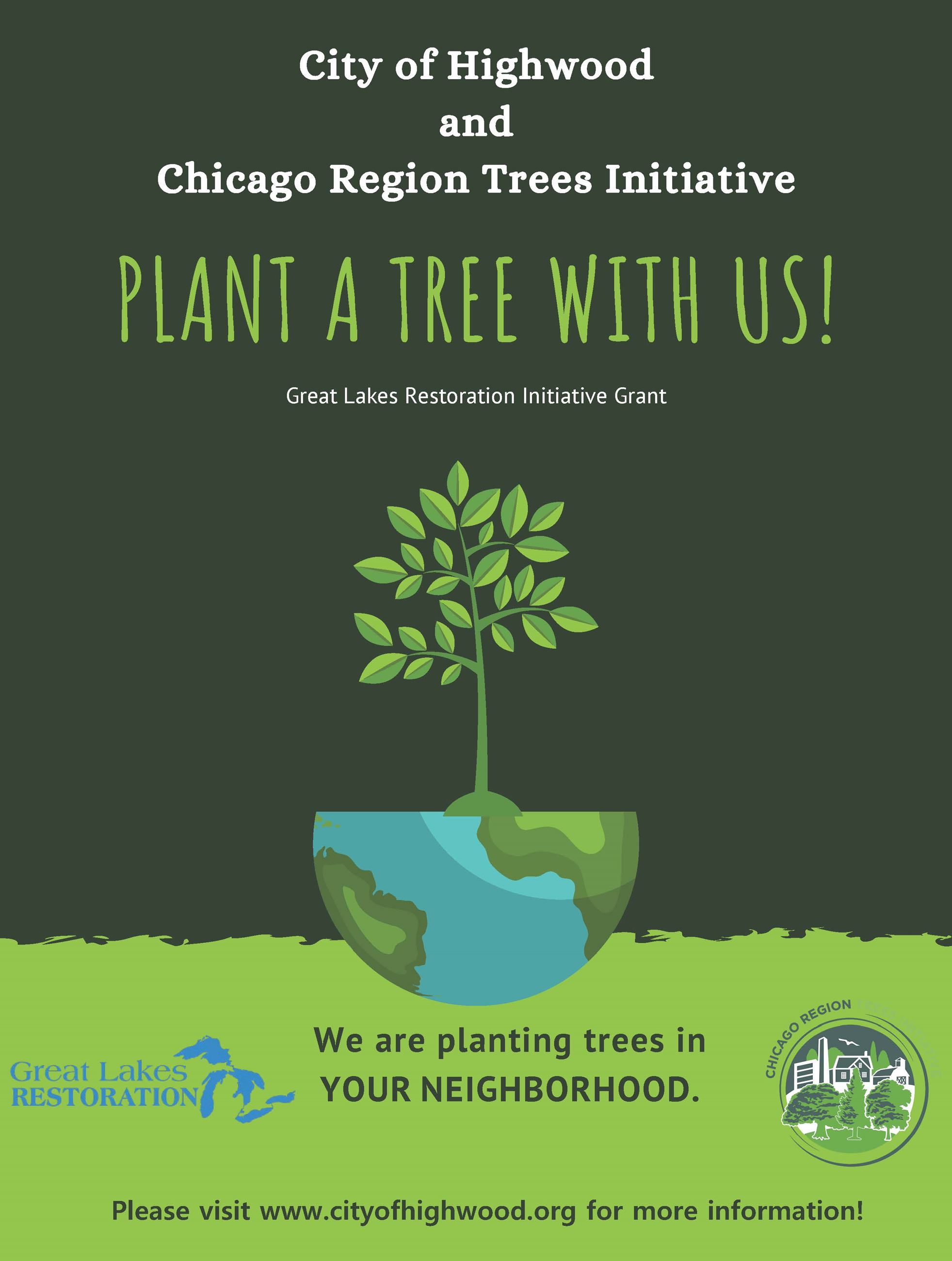 City of Highwood and Chicago Region Trees Initative Poster