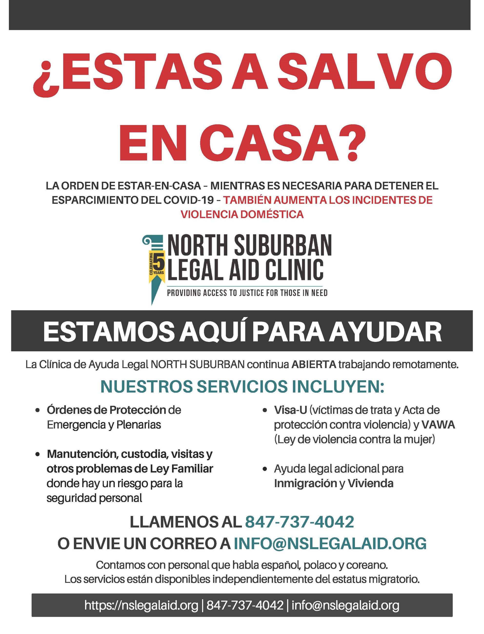 Domestic Violence - Spanish Opens in new window